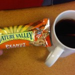 Granola bar and Black Tea