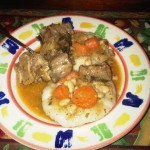 Oxtail and Dumplings